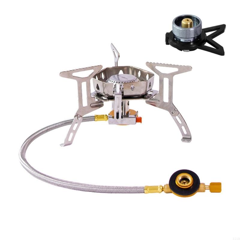   Outdoor Cooking Gas Stove wi - Camping No Cooking Meals ulasan dan harga