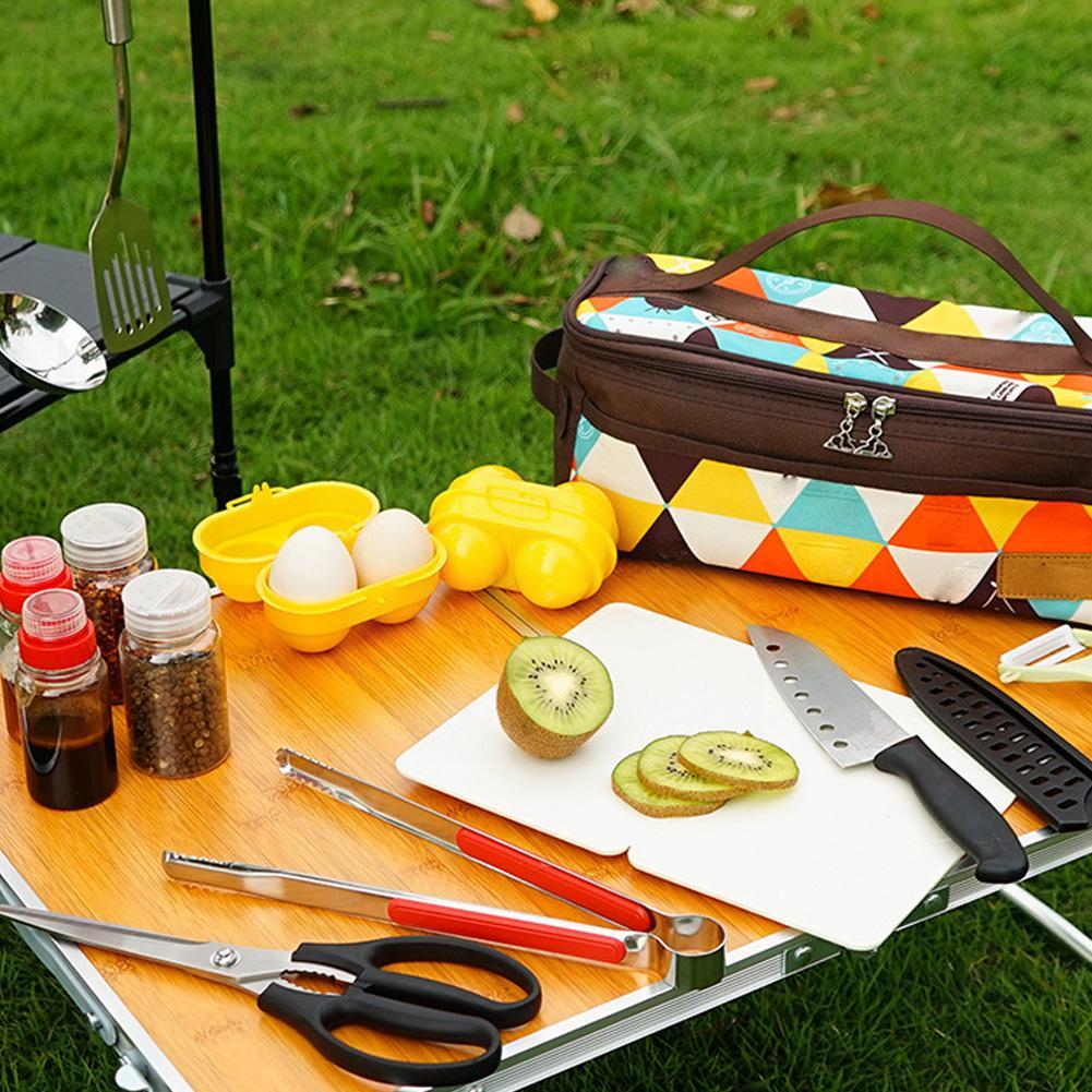 2 Grid Egg Storage Box Contain - Camping Cooking Container ulasan dan harga
