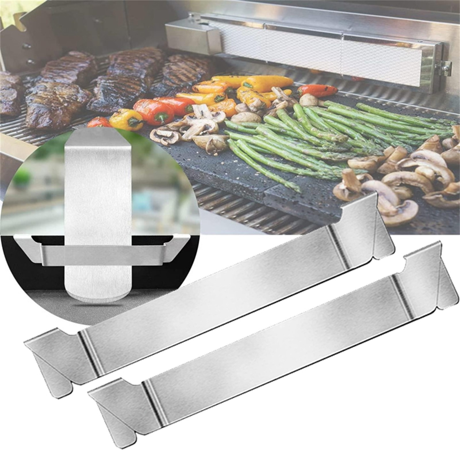 Griddle Spatula Holder Steel B - Camping Cooking Flat Top ulasan dan harga