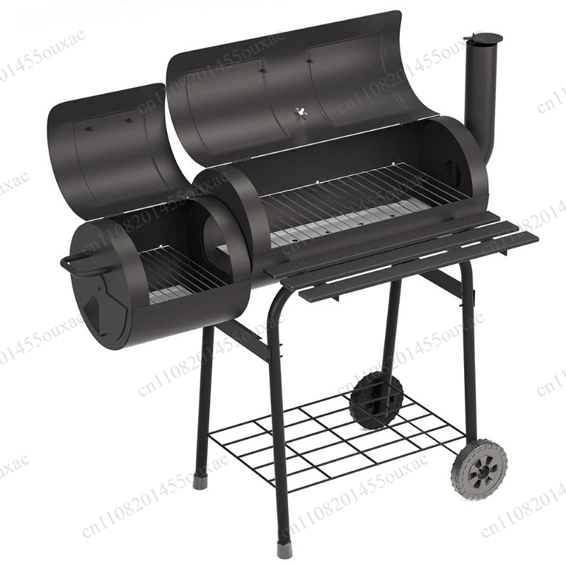 Double Sided Large Charcoal BB - Camping Double Cooking Stove ulasan dan harga