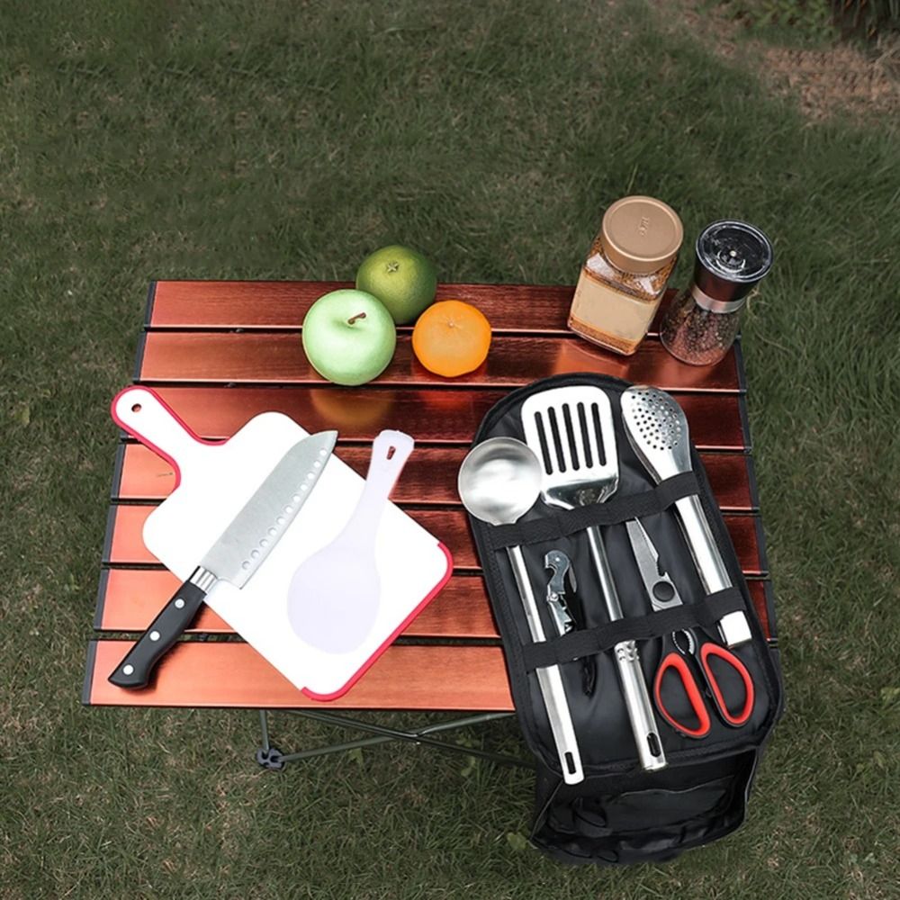2024 Picnic Utensil Set Storag - Camping Cooking Books ulasan dan harga