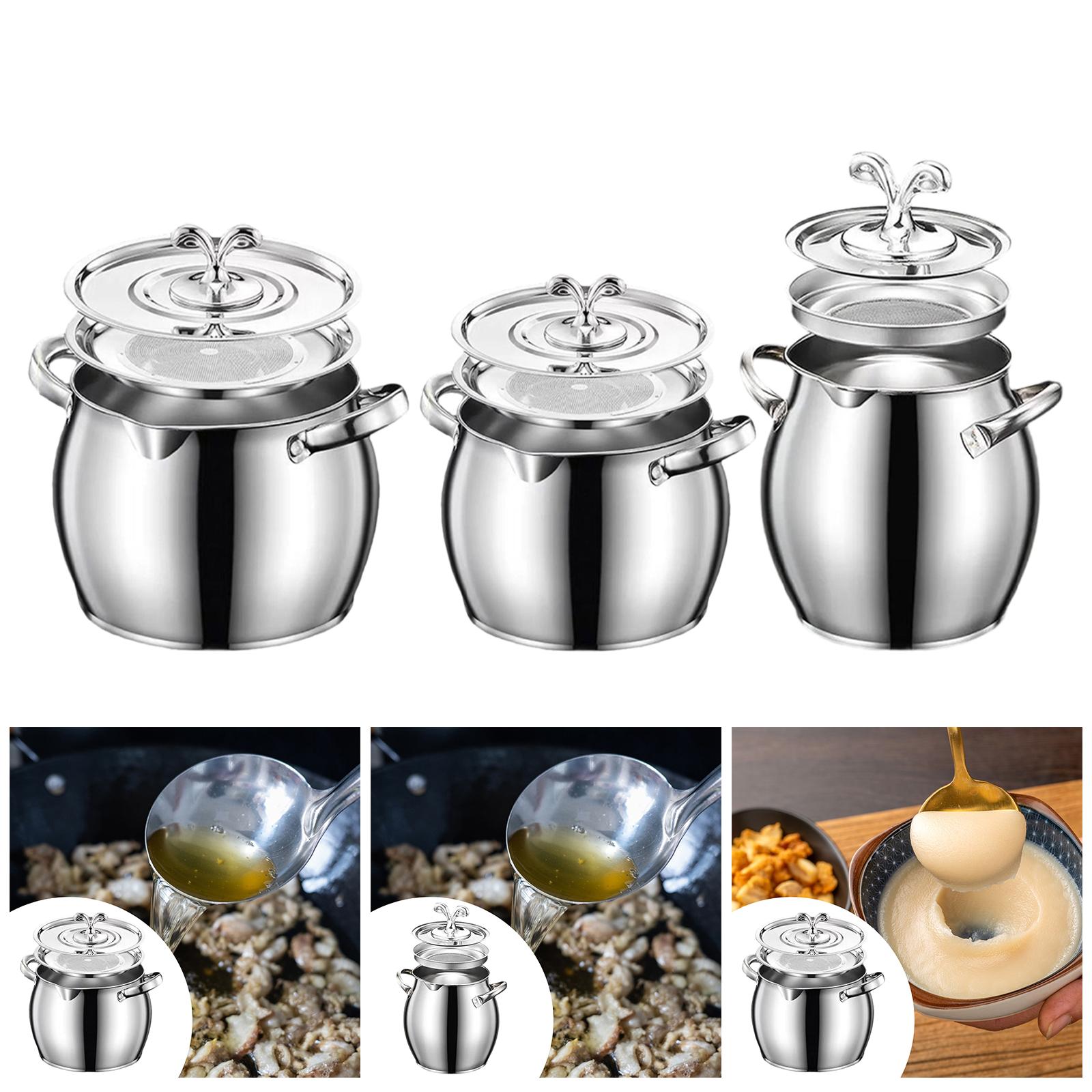 Grease Container Versatile Hea - Camping Cooking Container ulasan dan harga