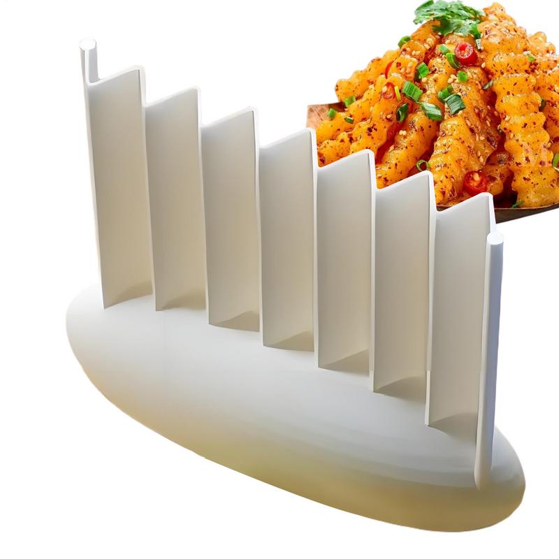 Crinkle Fry Cutter Kitchen Wav - Camping No Cooking Meals ulasan dan harga