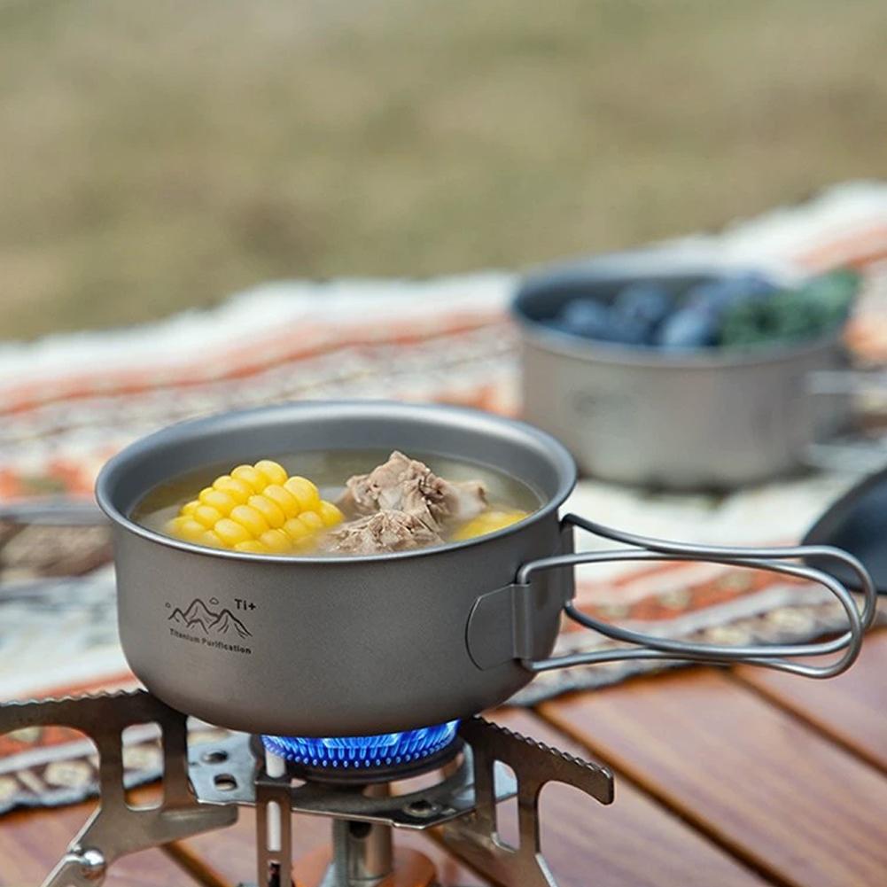 Ultralight Camping Pot Portabl - Camping No Cooking Meals ulasan dan harga
