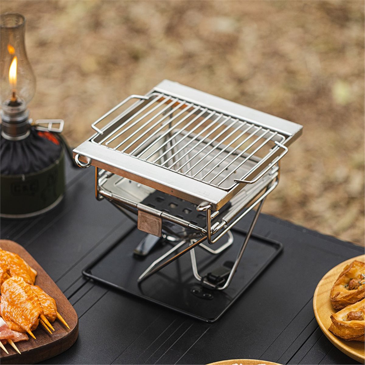 M10K Outdoor Camping Folding G - Camp Grill Portable Folding ulasan dan harga