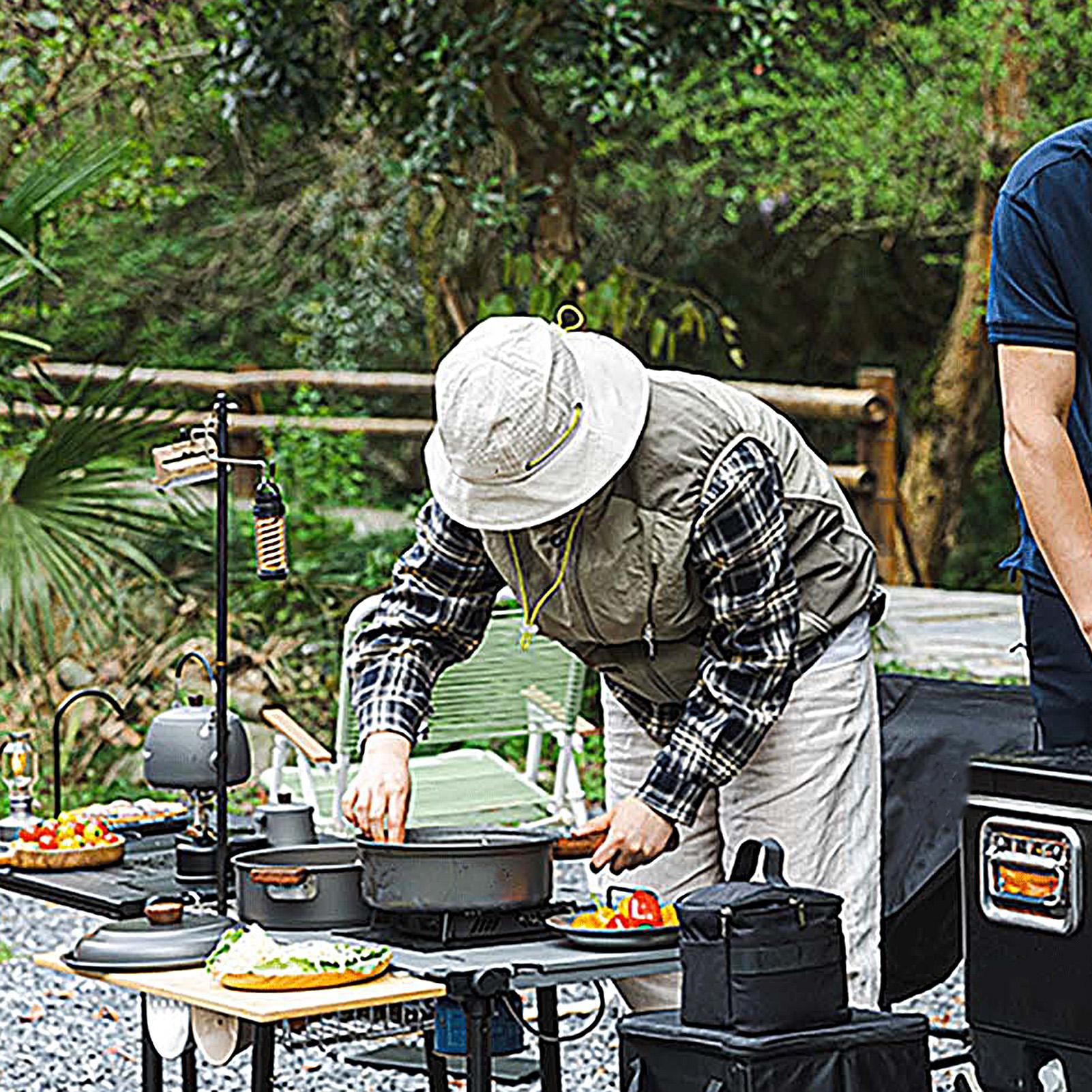 Camping Pot Portable Large Lig - Camping Double Cooking Stove ulasan dan harga