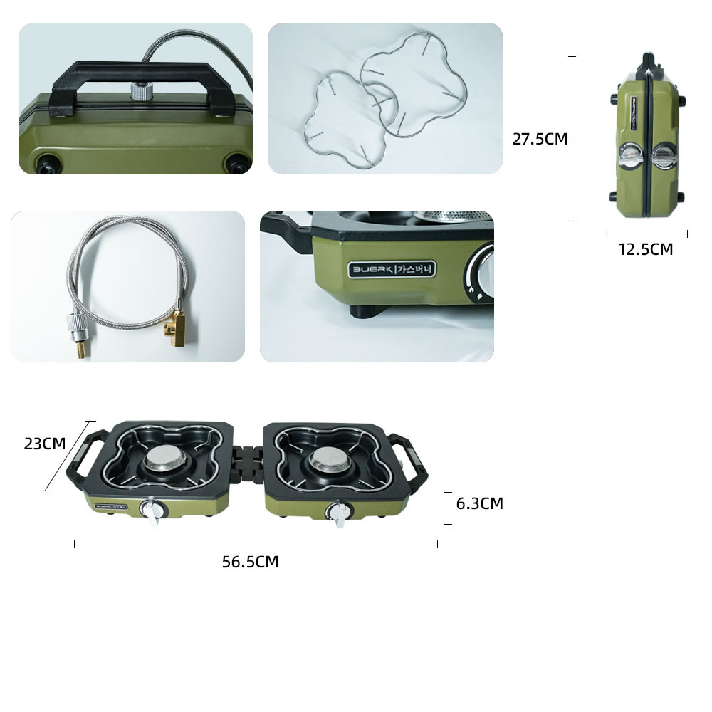 Camping Stove Double Burner Po - Camping Double Cooking Stove ulasan dan harga