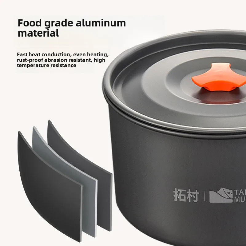 Camping Cookware Set Outdoor C - Camping Cooking Kits ulasan dan harga