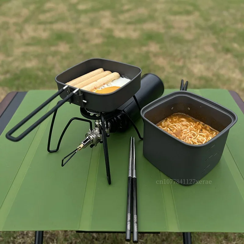 Outdoor Camping Folding Pot Po - Camping No Cooking Meals ulasan dan harga