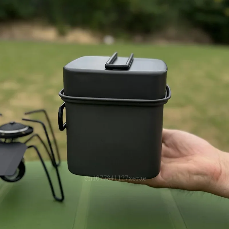 Outdoor Camping Folding Pot Po - Camping No Cooking Meals ulasan dan harga