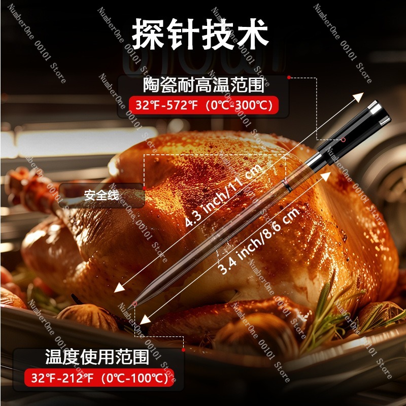 Wireless Bluetooth Meat Thermo - Meat Thermometer Camp ulasan dan harga