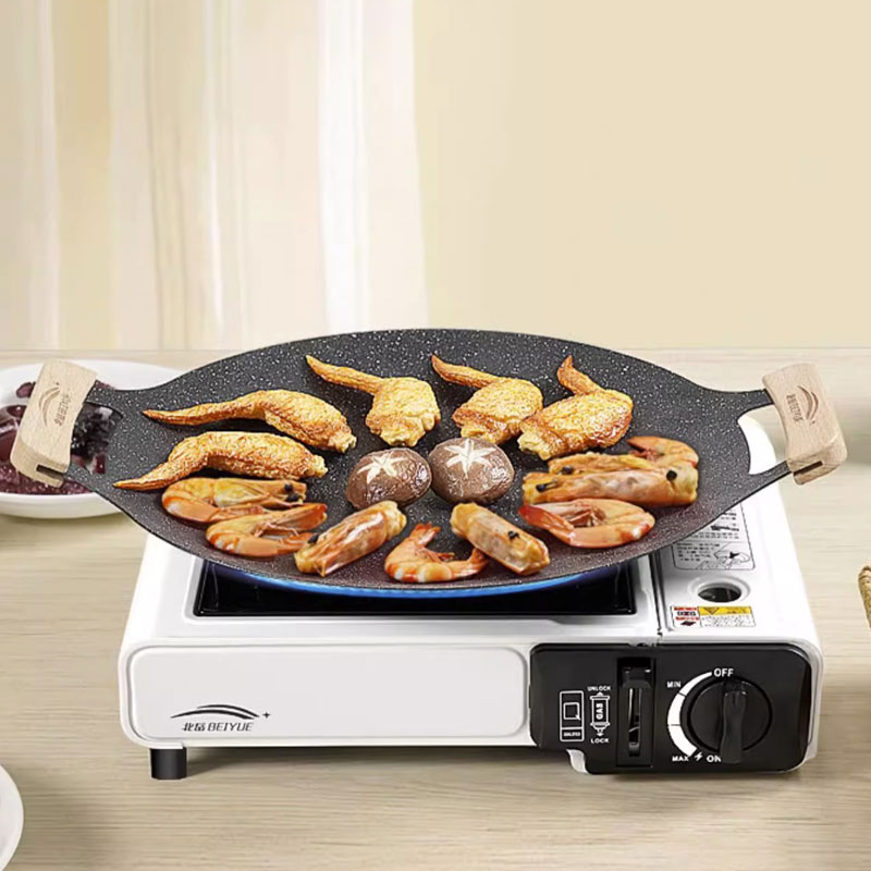  26/30/33CM Outdoor Camping G - Camping Cooking Meat ulasan dan harga