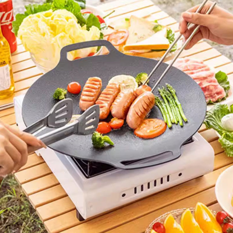  26/30/33CM Outdoor Camping G - Camping Cooking Meat ulasan dan harga