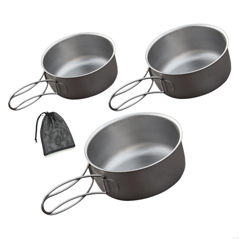 Metal Camping Bowl with Wire H - Camping No Cooking Meals ulasan dan harga