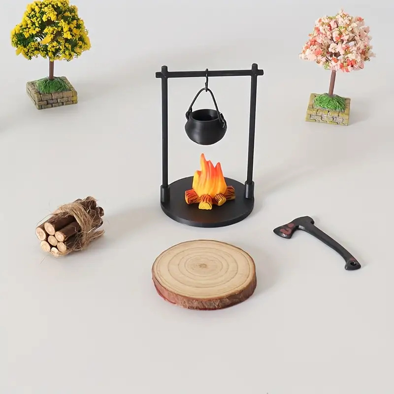 Mini Campfire Hanging Stove Po - Camping Cooking Gear ulasan dan harga