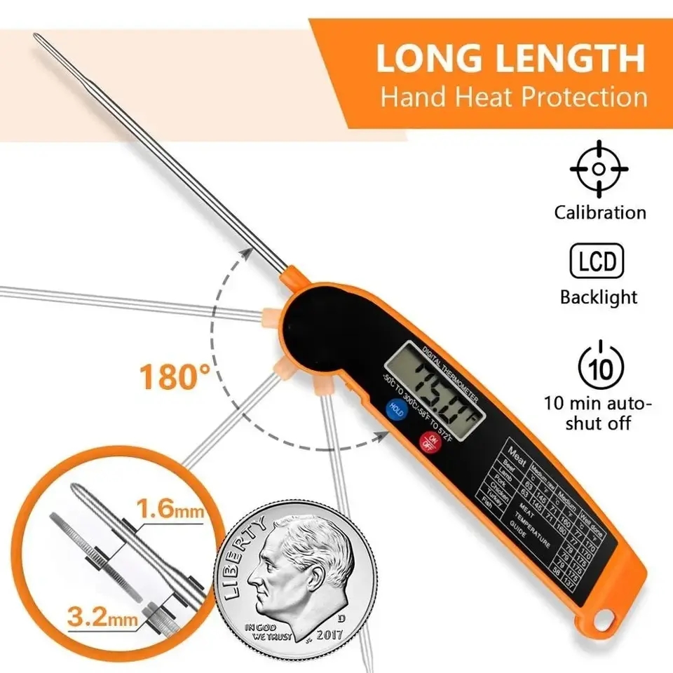 Waterproof Digital Kitchen Foo - Camping Cooking Meat ulasan dan harga