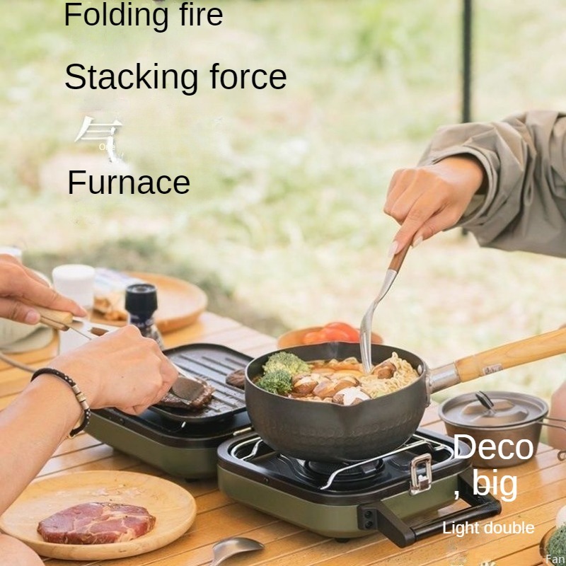Naturehike Stove Folding Doubl - Camping Double Cooking Stove ulasan dan harga