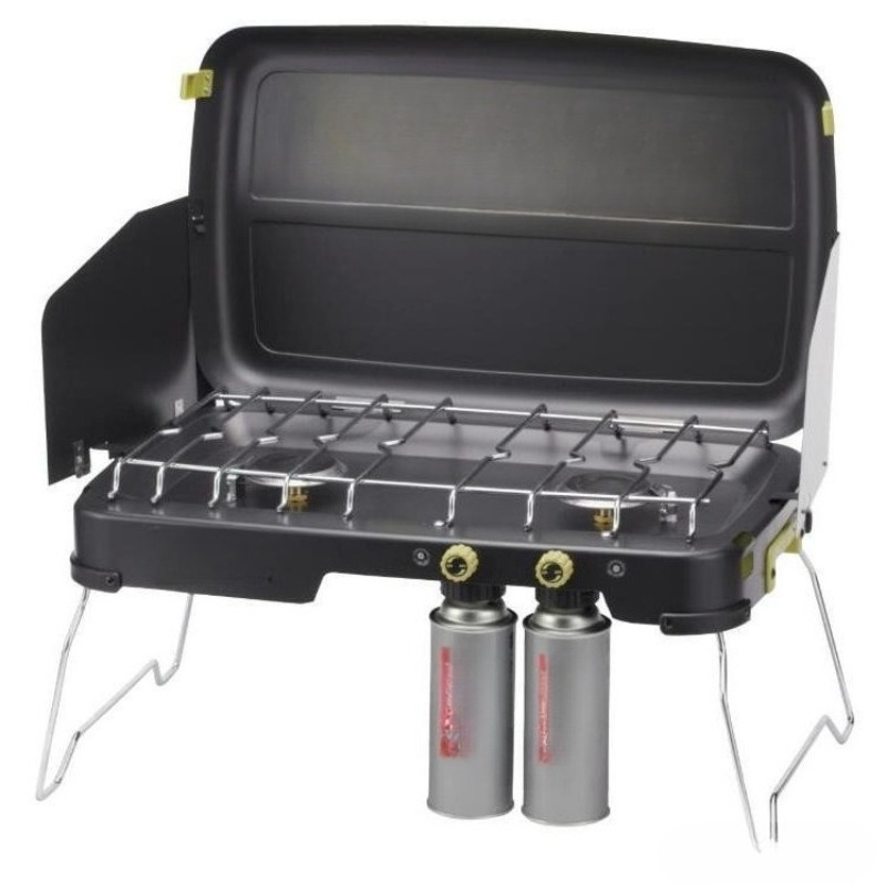 Camping Double Head Windproof  - Camping Double Cooking Stove ulasan dan harga