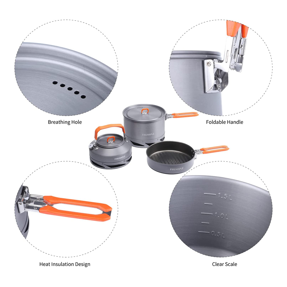 Fire Maple Camping Cookware Ut - Camping Cooking Books ulasan dan harga