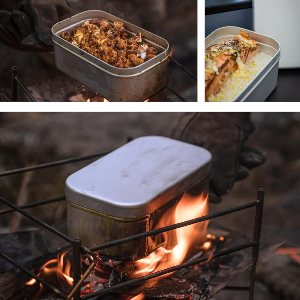 Foldable Bento Box Handle, Lun - Camping Cooking Books ulasan dan harga