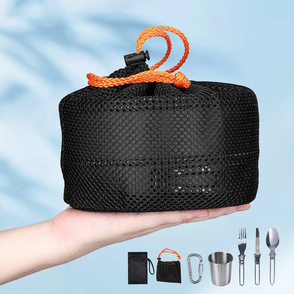 Camping Cookware Kit Kettle Po - Camping Cooking Kits ulasan dan harga