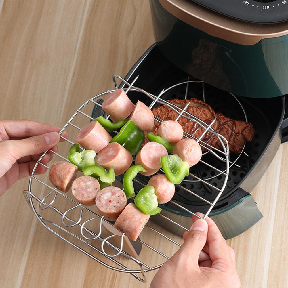 Air Fryer Rack for Air Fryer O - Camping Cooking Meat ulasan dan harga
