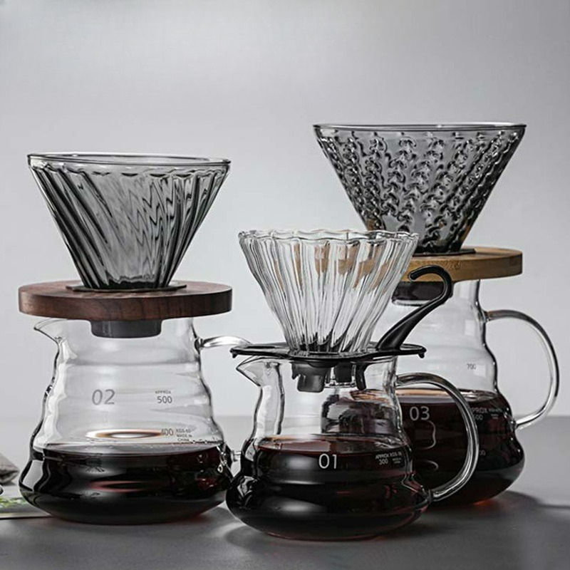 Pour Over Coffee Maker Set Hig - Camping Cooking Gear ulasan dan harga