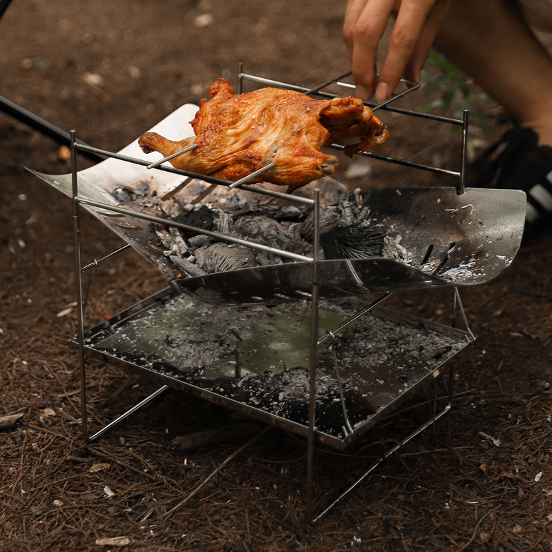 Wood Burning Camping Stove Por - Camping Cooking Backpack ulasan dan harga