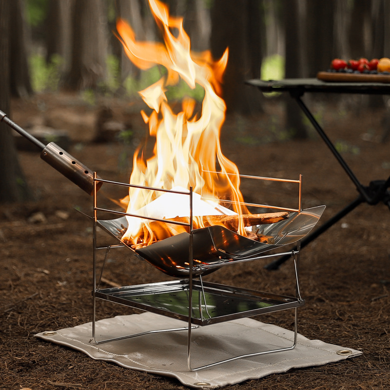 Wood Burning Camping Stove Por - Camping Cooking Backpack ulasan dan harga