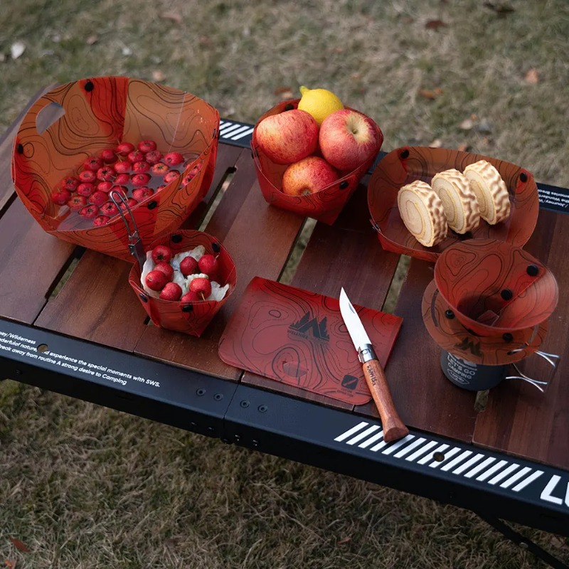 Foldable Camping Tableware Por - Camping Cooking Kits ulasan dan harga
