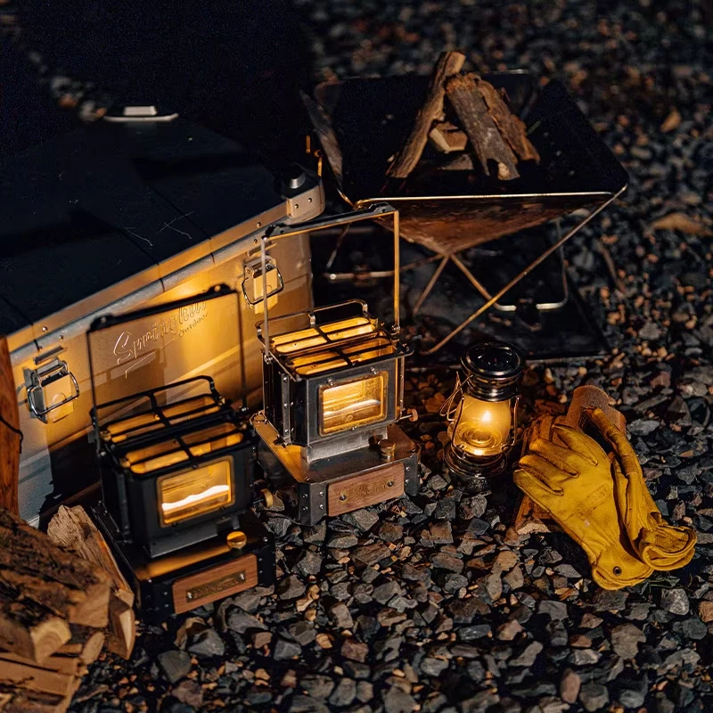 Vintage Style Camping Stove Du - Camping Double Cooking Stove ulasan dan harga